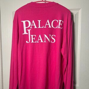 Palace Jeans Pink Longsleeve T-shirt